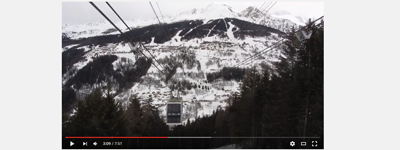 ski holiday compilation video screenshot